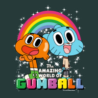 Cn The Amazing World Of Gumball & Darwin Rainbow Portrait Pullover Hoo Premium Sweatshirt | Teevron