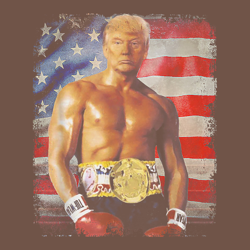 Funny Boxer Trump Trump Rocky Meme T Shirt Premium Sweatshirt by linhVisuals | Teevron