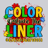 Color Outside The Liner Autism Awareness Heavyweight Sweatshirt | Teevron