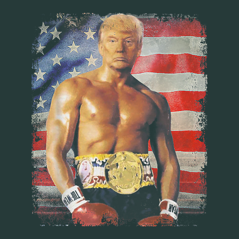 Funny Boxer Trump Trump Rocky Meme T Shirt Premium Sweatshirt by linhVisuals | Teevron