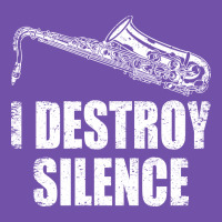 Saxophone I Destroy Silence Saxophonist | For Musicians Premium Sweatshirt | Teevron