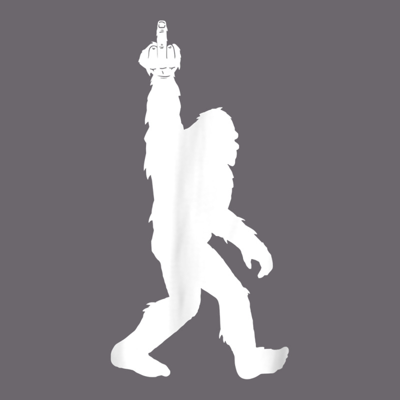 Funny Bigfoot Middle Finger For Squatch Believers T Shirt Premium Sweatshirt by linhVisuals | Teevron