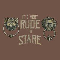 It's Very Rude To Stare Labyrinth Door Knocker Tank Top Premium Sweatshirt | Teevron