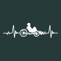 Great Recumbent Bike Heartbeat Design Cycling T Shirt Premium Sweatshirt | Teevron
