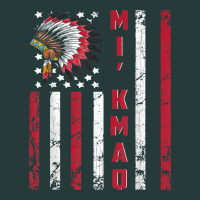 Mi’kmaq Tribe Native American Flag Mi’kmaq Heritage Related T Shir Premium Sweatshirt | Teevron
