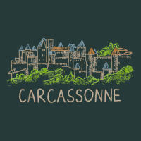 Carcassonne France Unique Hand Drawn Art Gift Men Women T Shirt Premium Sweatshirt | Teevron