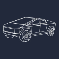Cybertrucks Line Art Pocket Futuristic Ev Truck Cyber Design T Shirt Premium Sweatshirt | Teevron