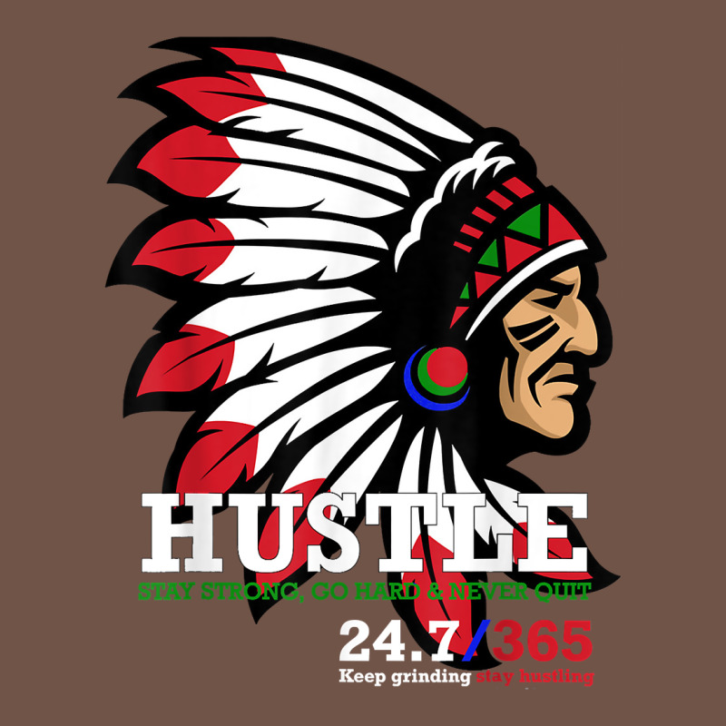 Hustle 247 Gang Clothing Native American Men Gift T Shirt T Shirt Premium Sweatshirt by linhVisuals | Teevron