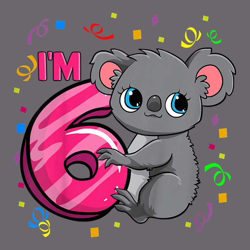 Kids 6th Birthday Shirt For Girls Koala Bear 6 Years Old T Shirt Premium Sweatshirt by linhVisuals | Teevron