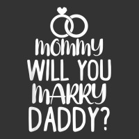 kids mommy will you marry my daddy funny marriage proposal t shirt | Teevron