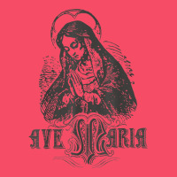 Ave Maria Schubert Latin Mass Blessed Mother Hail Mary Lady T Shirt Premium Sweatshirt | Teevron