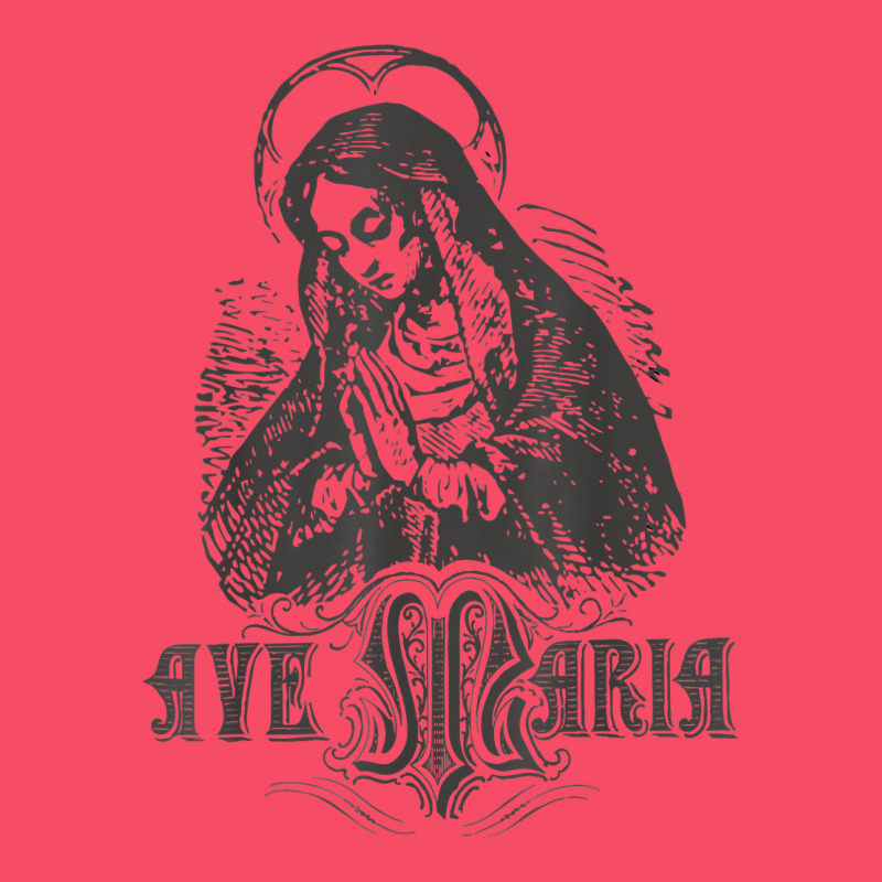 Ave Maria Schubert Latin Mass Blessed Mother Hail Mary Lady T Shirt Premium Sweatshirt by linhVisuals | Teevron