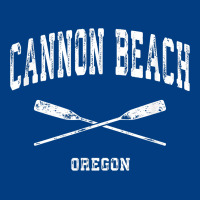 Cannon Beach Oregon Vintage Nautical Crossed Oars T Shirt Premium Sweatshirt | Teevron