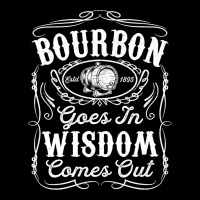 Bourbon Goes In Wisdom Comes Out Funny Whiskey Lover Gift Premium T Sh Premium Sweatshirt | Teevron