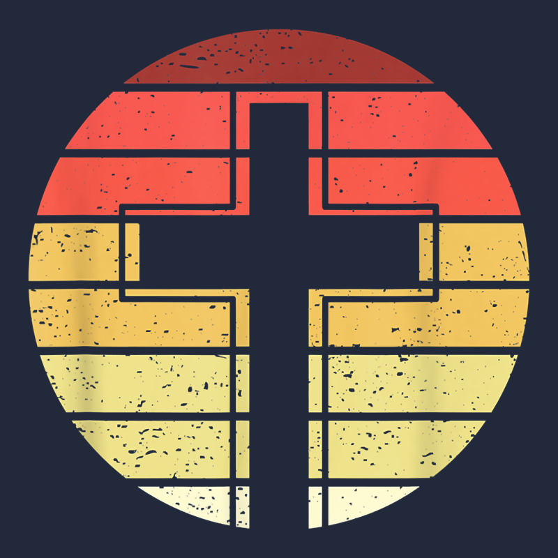 Jesus Cross Retro Style Vintage T Shirt Premium Sweatshirt by linhVisuals | Teevron