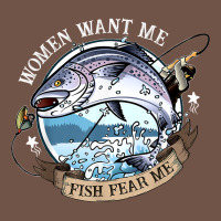 Funny Women Want Me, Fish Fishing Fear T Shirt Premium Sweatshirt | Teevron