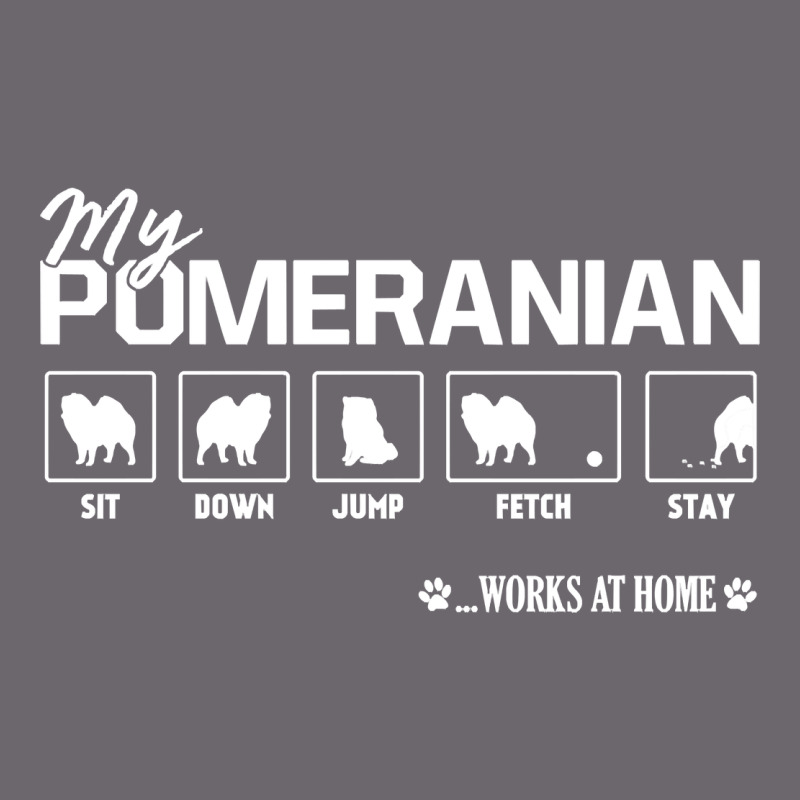 Dog Pomeranian Cute Dog Puppy Pet Black Paw Premium Sweatshirt by linhVisuals | Teevron