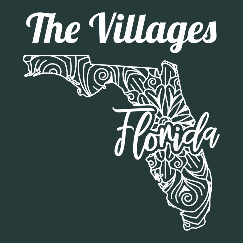 The Villages Fl   Florida City Mandala T Shirt Premium Sweatshirt by linhVisuals | Teevron