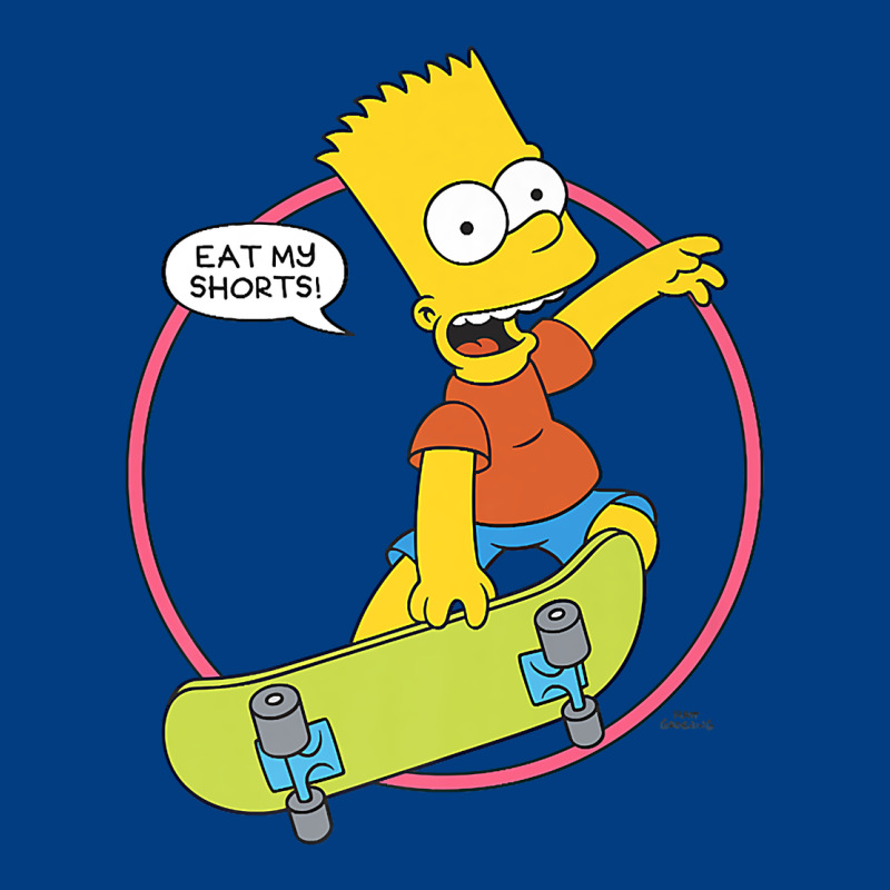 The Simpsons Bart Simpson Eat My Shorts Premium T Shirt Premium Sweatshirt by linhVisuals | Teevron