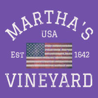 Martha's Vineyard Massachusetts American Flag Usa Vintage Pullover Hoo Premium Sweatshirt | Teevron