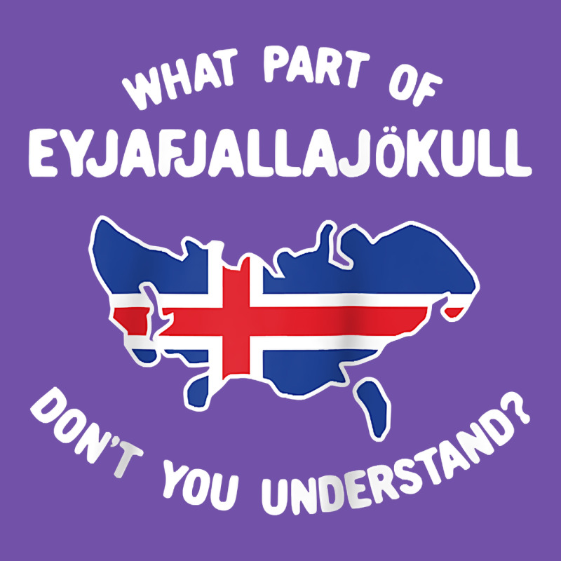What Part Of Eyjafjallajökull Don't You Understand Raglan Baseball Te Premium Sweatshirt by linhVisuals | Teevron