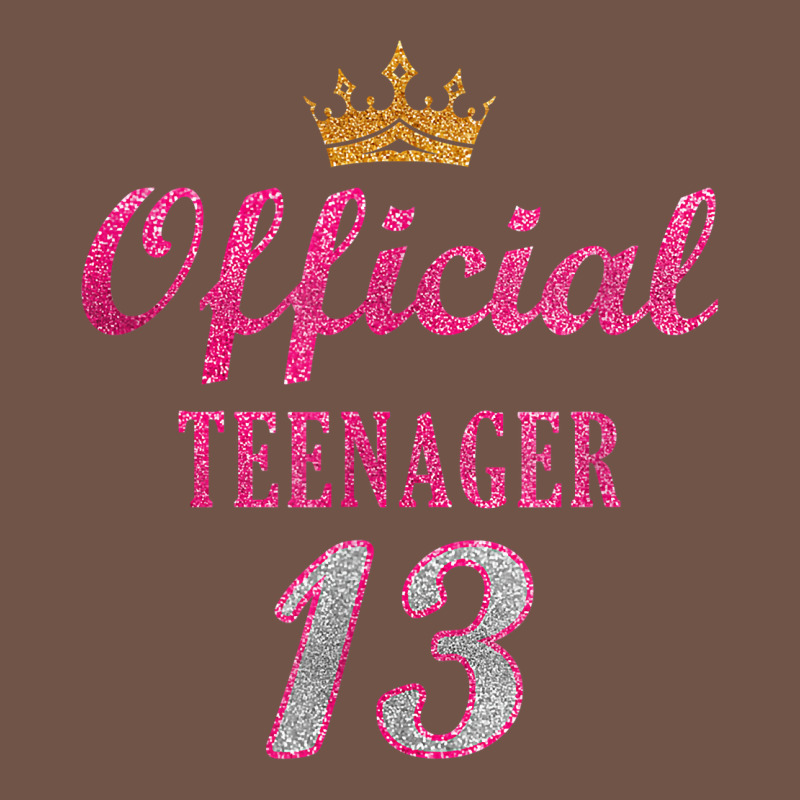 Official 13 Teenager Cute 13th Birthday Ideas For Girls T Shirt Premium Sweatshirt by linhVisuals | Teevron