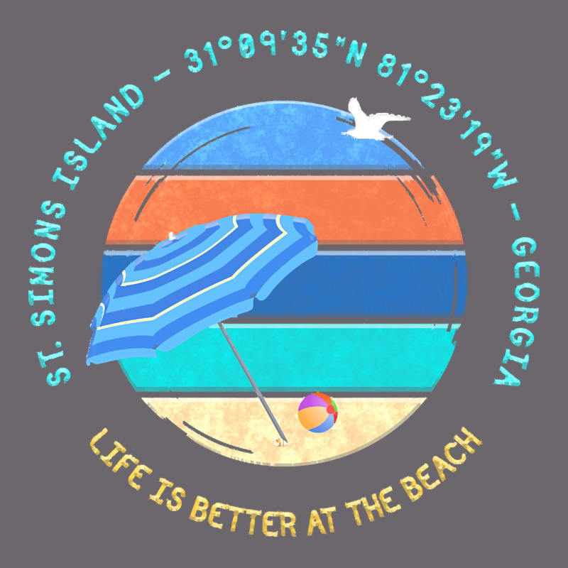 St Simons Island T  Shirt St. Simons Island, Georgia T  Shirt Premium Sweatshirt by linhVisuals | Teevron