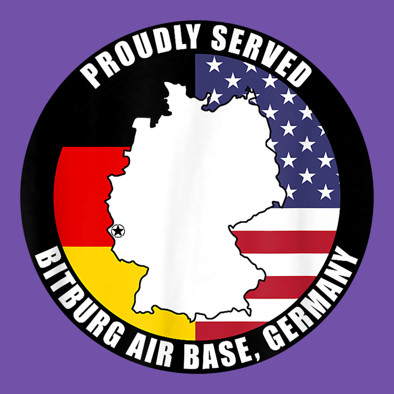 Proudly Served Bitburg Air Base Germany Military Veteran T Shirt Premium Sweatshirt by linhVisuals | Teevron
