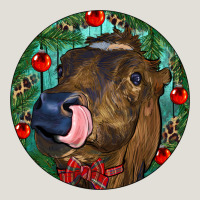Longhorn Cow Christmas Heavy Core Tee | Teevron