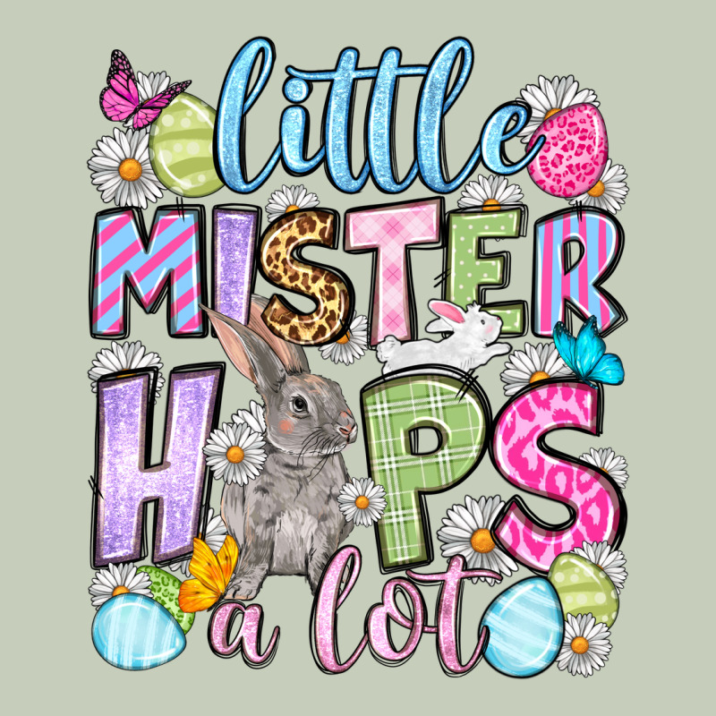 Easter Day Little Mister Hops A Lot Ladies Tee by OliviaCreatesArt | Teevron
