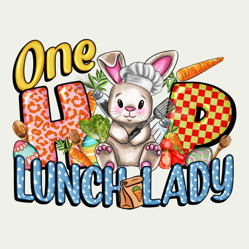 One Hip Lunch Lady Easter Day Urban Heavy Tee by FaDigitalArtStudio | Teevron