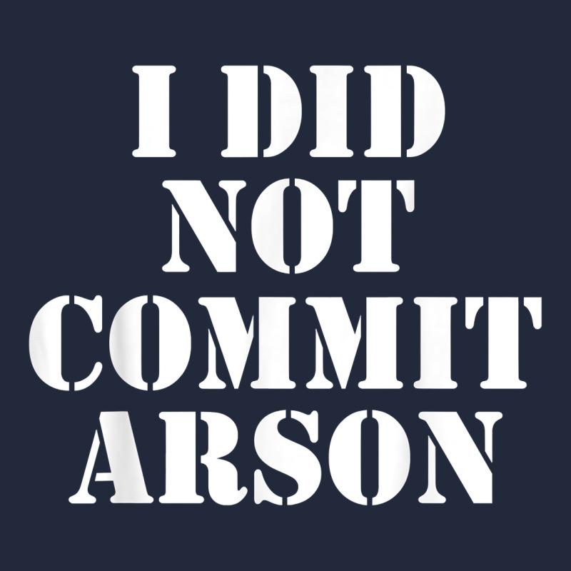 I Did Not Commit Arson For Arson Investigator T Shirt Premium Sweatshirt by linhVisuals | Teevron