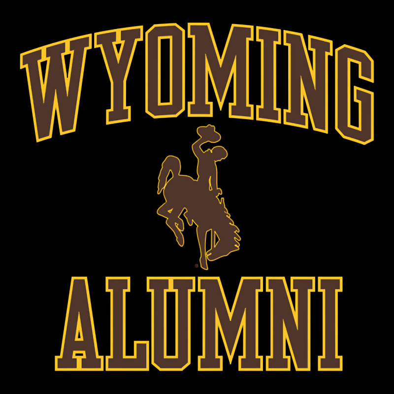 Wyoming Cowboys Apparel Alumni Classic Arch Long Sleeve T Shirt Premium Sweatshirt by linhVisuals | Teevron