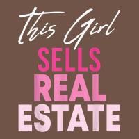 This Girl Sells Real Estate Realtor Real Estate Agent Broker T Shirt Premium Sweatshirt | Teevron