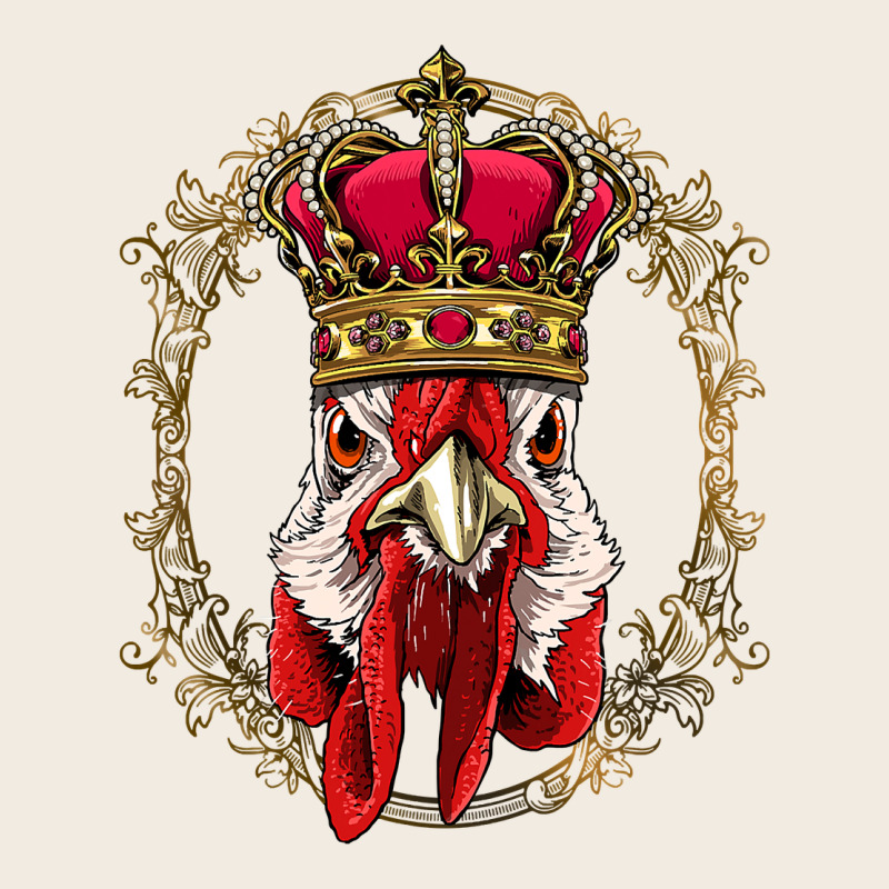 Chicken Chick King Chicken Wearing Crown Queen Chicken Animal 228 Roos Premium Sweatshirt by linhVisuals | Teevron