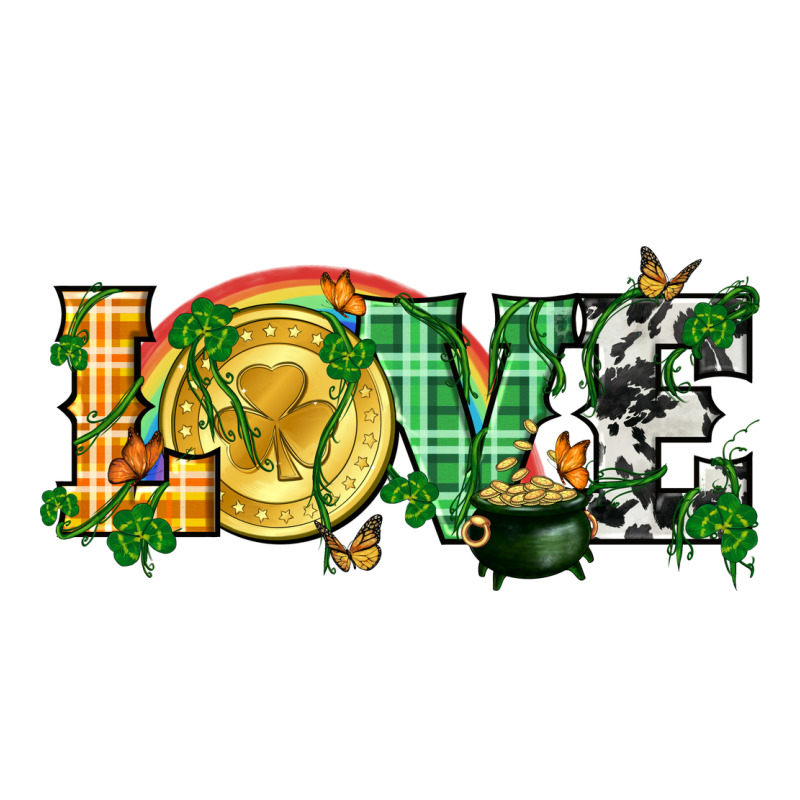 Western Love St. Patrick's Day P Premium Tee by CowGirlArtShop | Teevron
