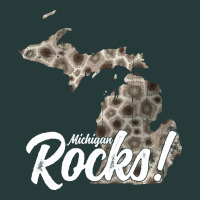 Great Lakes Shaped Men Women Petoskey Stone Michigan Rocks Pullover Ho Premium Sweatshirt | Teevron