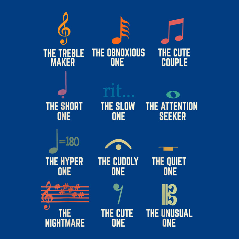 Musical Notes Symbol Definition   Humor Musician T Shirt Premium Sweatshirt by linhVisuals | Teevron