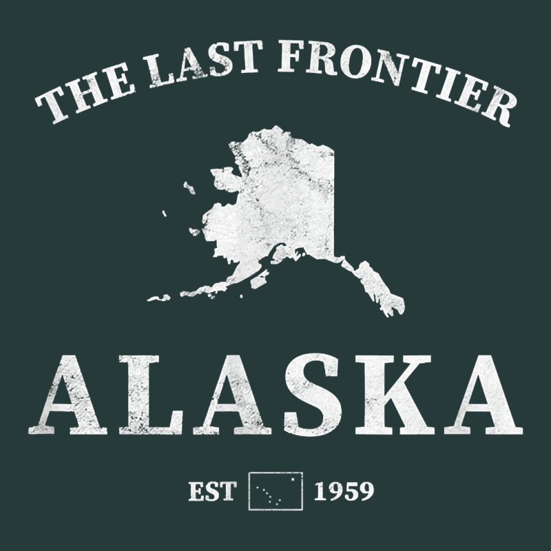 Alaska The Last Frontier T Shirt Premium Sweatshirt by linhVisuals | Teevron