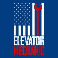 Elevator Mechanic American Flag Gift For Elevator Technician T Shirt Premium Sweatshirt | Teevron