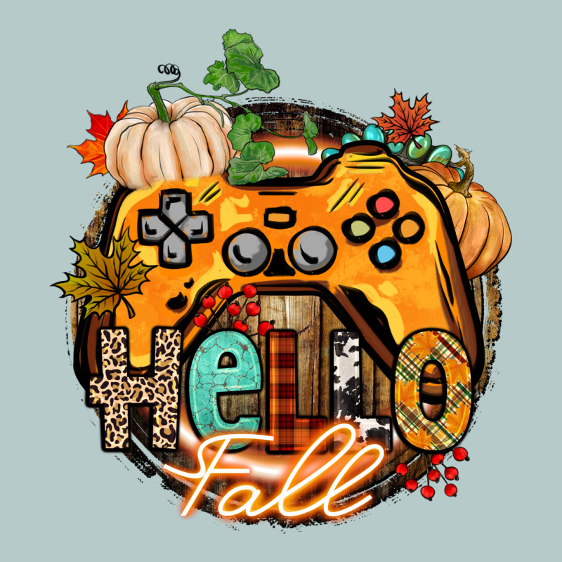 Hello Fall Gamer Heavy Core Tee by CowGirlArtShop | Teevron