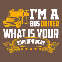 I'm A Bus Driver What Is Your Superpower Driving School Bus T Shirt Premium Sweatshirt | Teevron