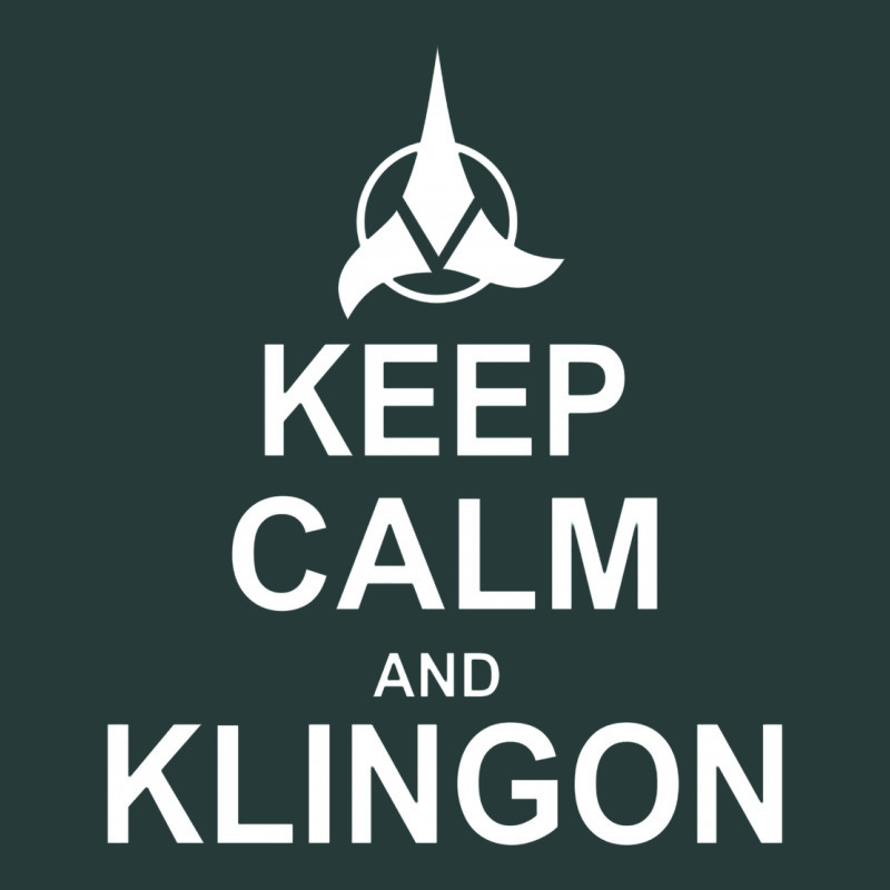 Keep Calm And Klingon Premium Sweatshirt by linhVisuals | Teevron