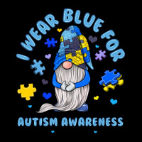 I Wear Blue For Autism Awareness Heavyweight Sweatshirt | Teevron