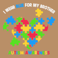 Wear Blue For My Brother Autism Vintage Hoodie | Teevron