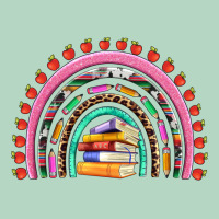 Teacher Pen Apple Books Rainbow Classic Tee | Teevron