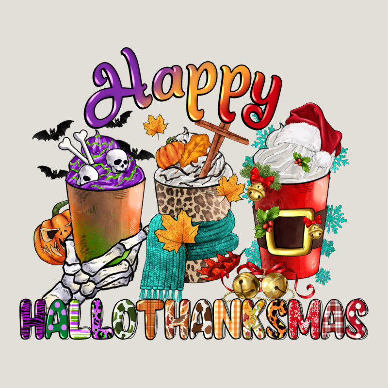 Hallothanksmas Coffee Cups Heavy Core Tee by CowGirlArtShop | Teevron