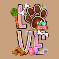 Tie Dye Easter Love Dog Paw Vintage Tee | Teevron