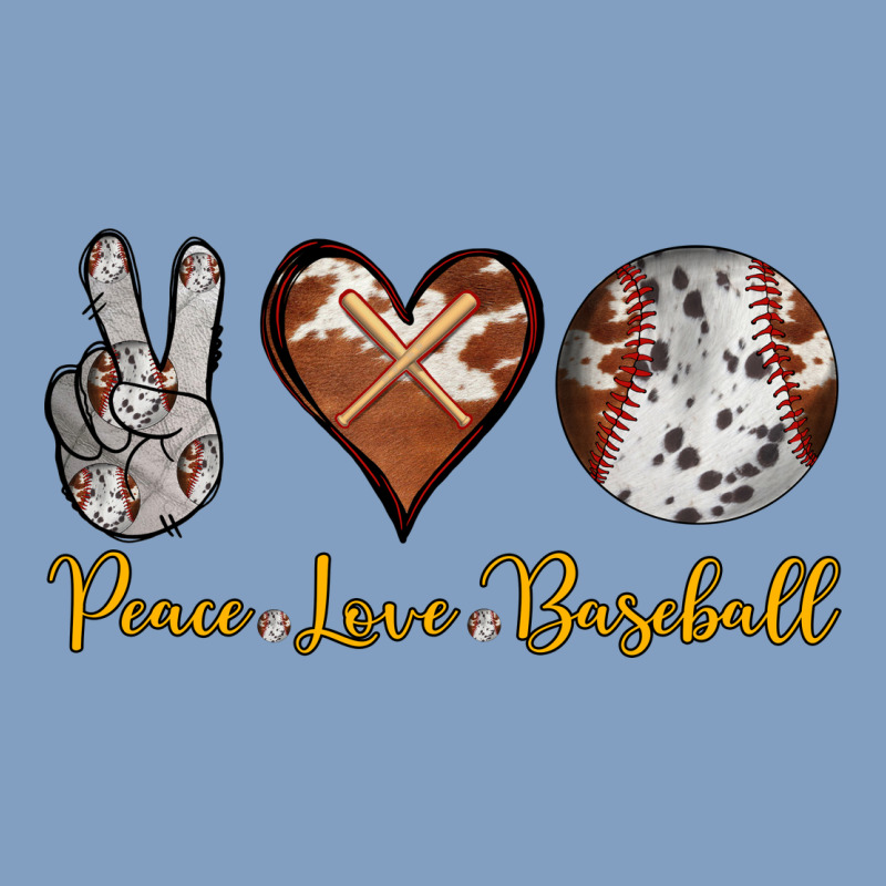 Peace Love Baseball Urban Hoodie by RanaPortraitStore | Teevron