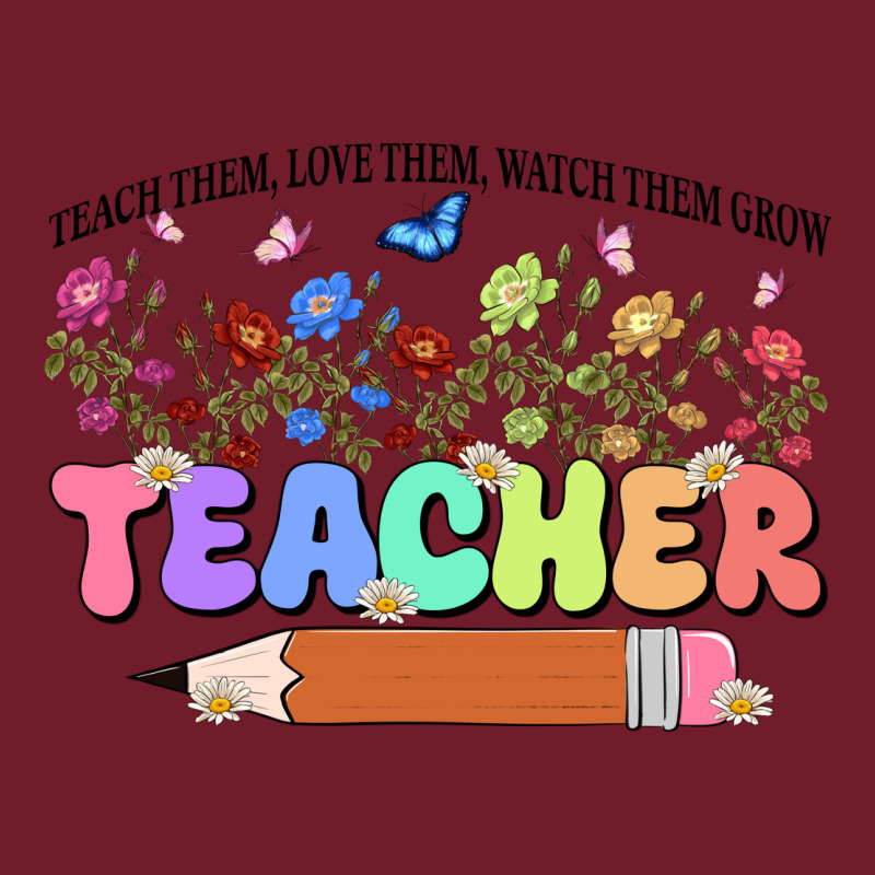 Teacher Wildflowers Kopyası Zipper Hoodie by JahusDesignShop | Teevron